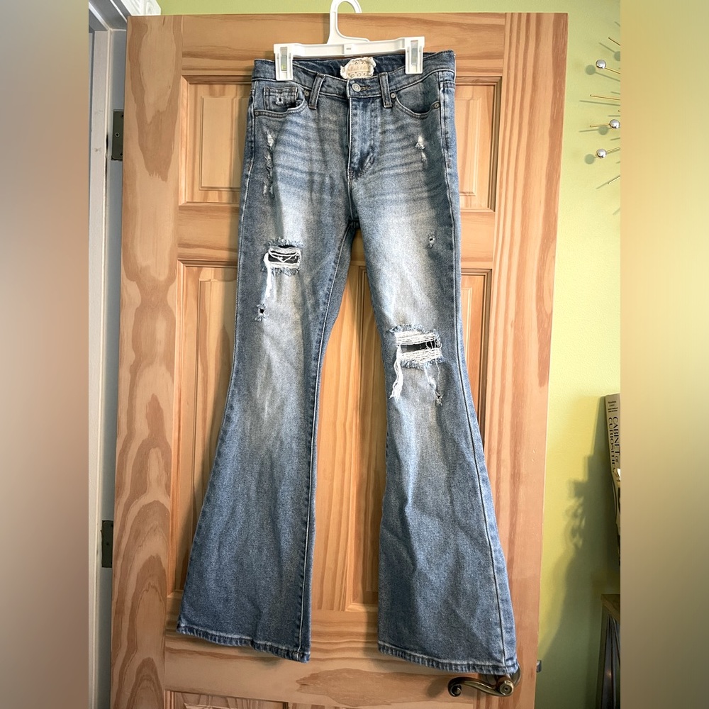 Bell bottom jeans